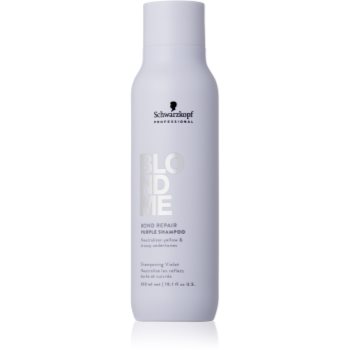Schwarzkopf Professional Blondme Bond Repair Purple Shampoo sampon violet pentru par blond - imagine 2